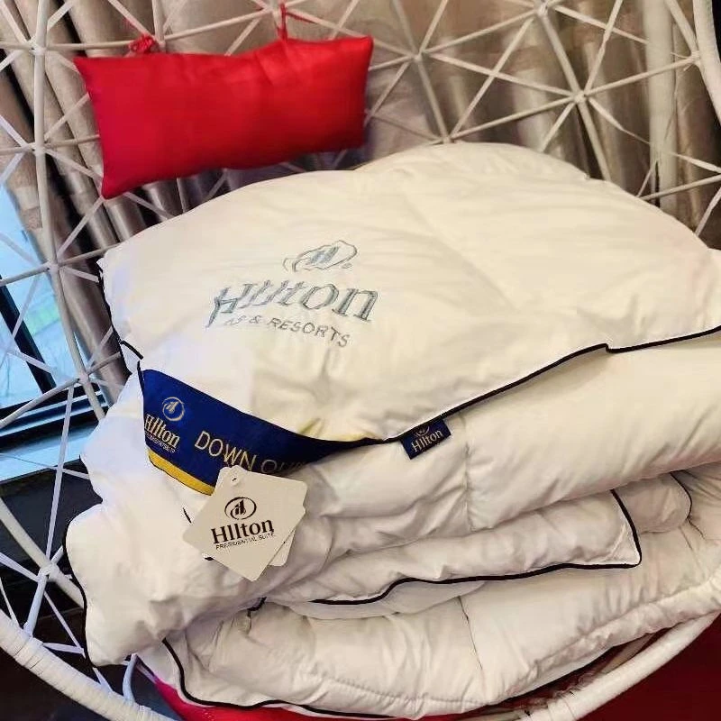 希尔顿酒店被子羽丝绒被芯宾馆民宿双人春秋被学生加厚冬被单人被