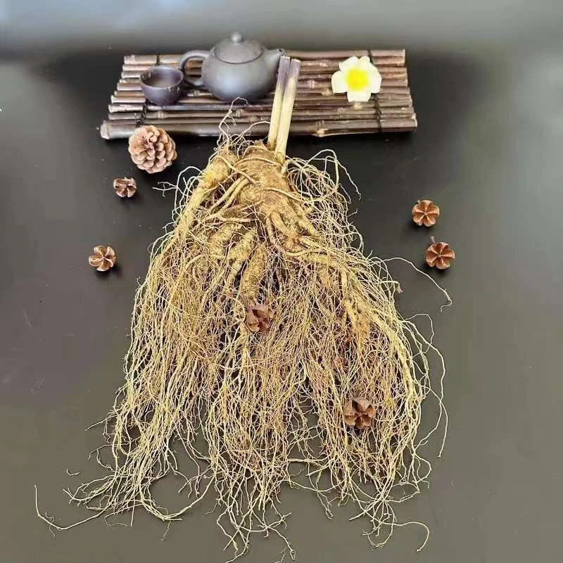 东北长白山现挖带土鲜参滋补健康