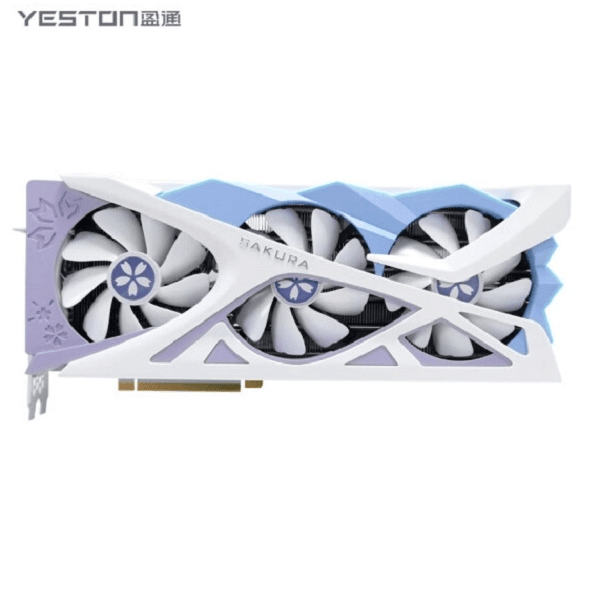 盈通 RTX4070TI 12G 花嫁白色 显卡