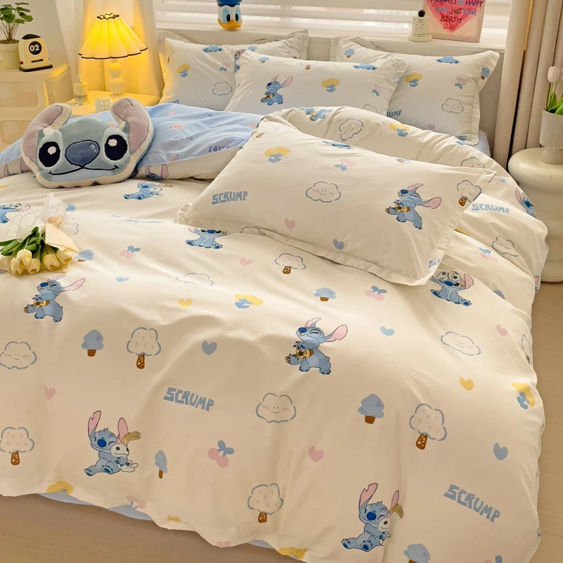 MK 5660 印花四件套 萌萌史迪仔