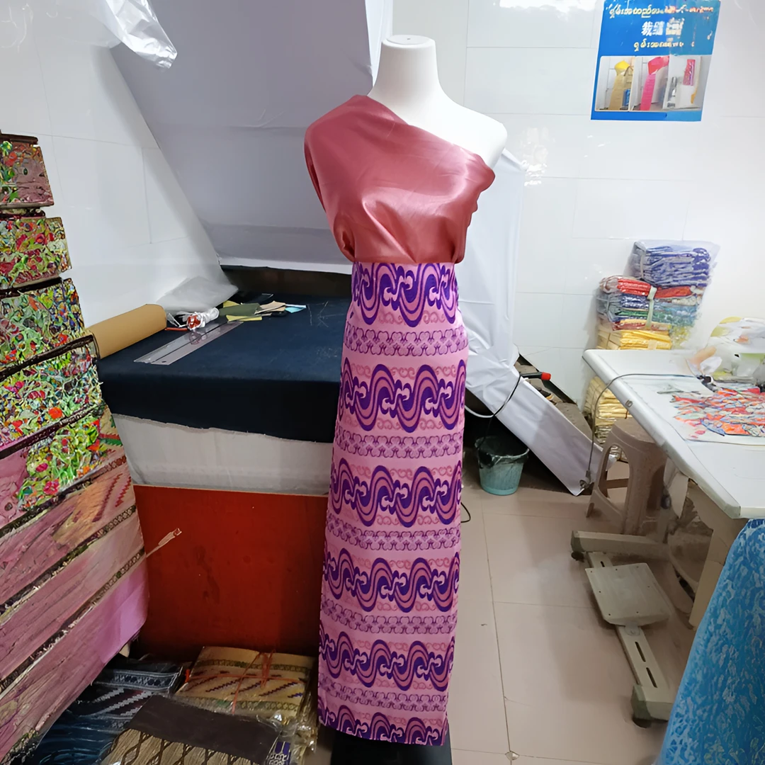 傣族服装布料少数民族布料东南亚布料裙1.8m衣约1.2m