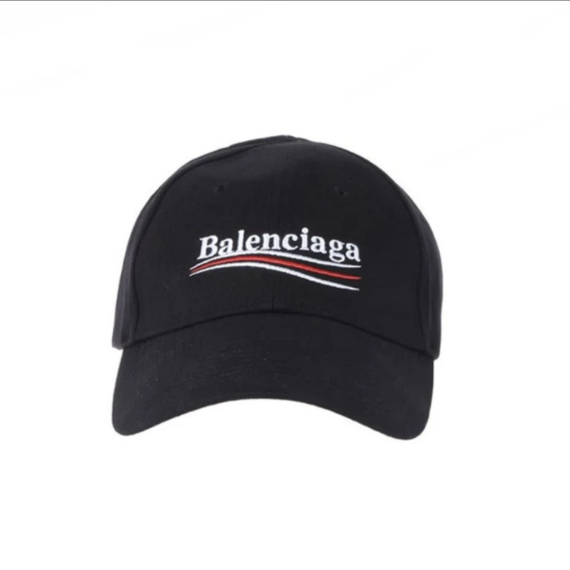 全新未使用 Balenciaga/巴黎世家 时尚百搭防晒黑色棒球帽黑色