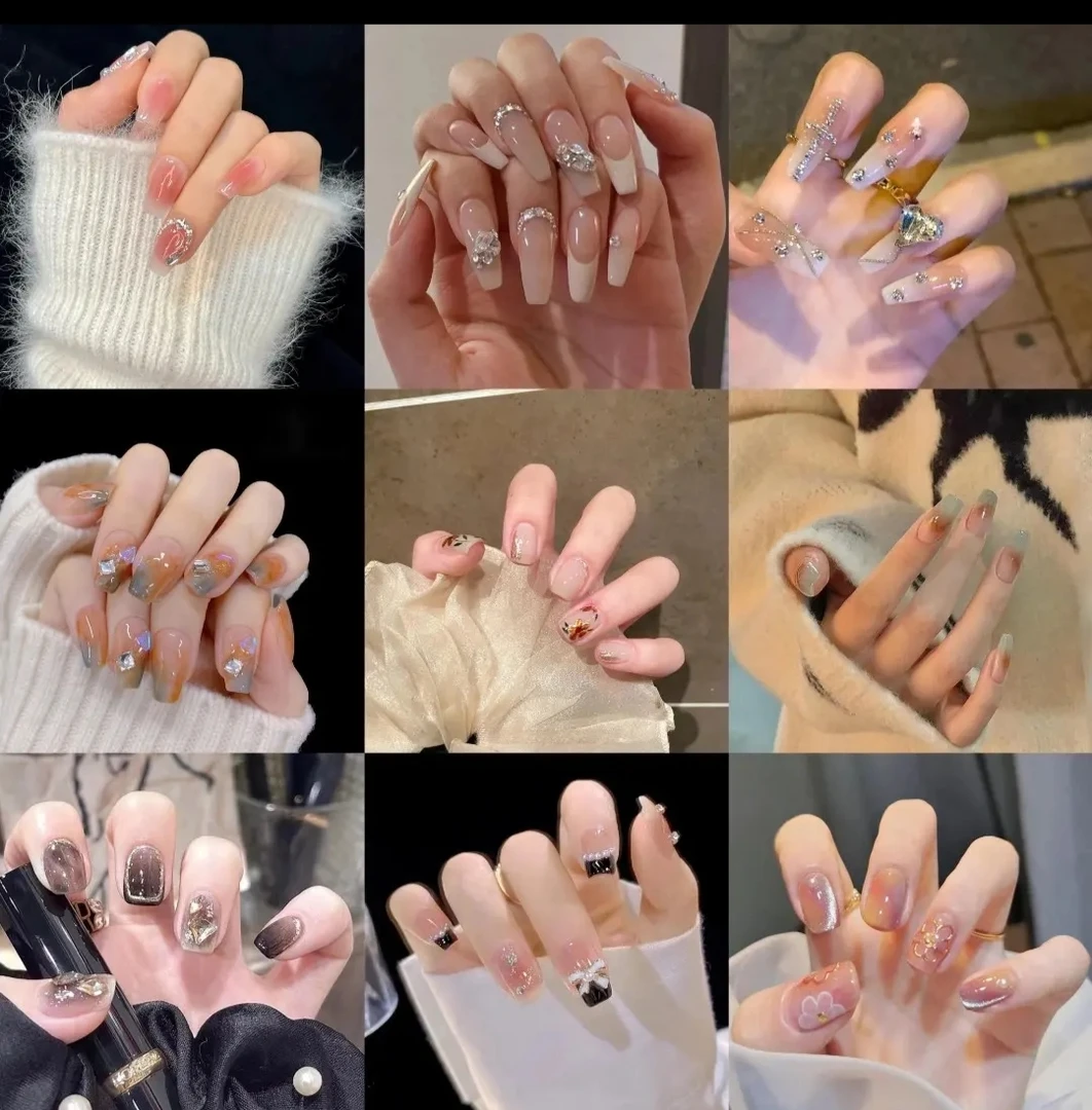 纯手工穿戴甲/默认微瑕完美主义慎拍/No退No换无收纳盒