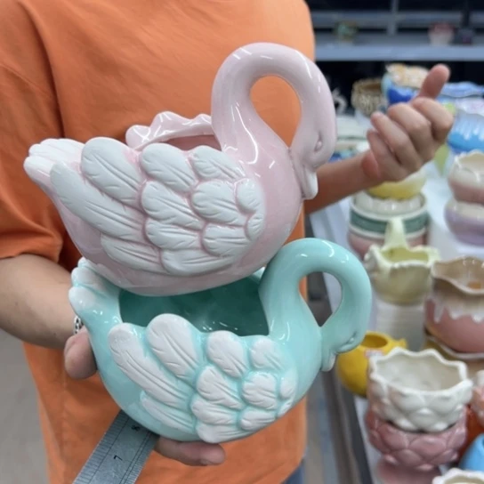 陶瓷20CM以下花盆