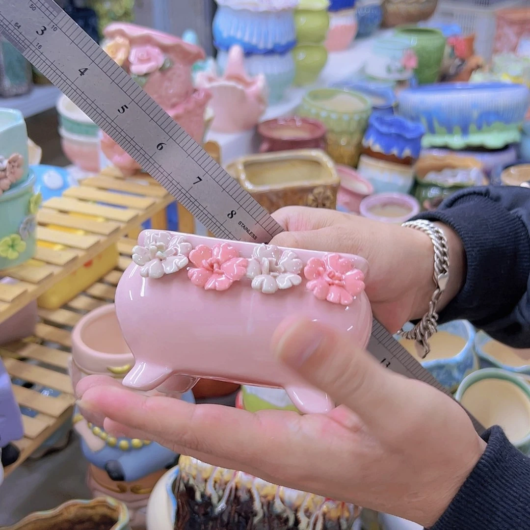 陶瓷20CM以下花盆