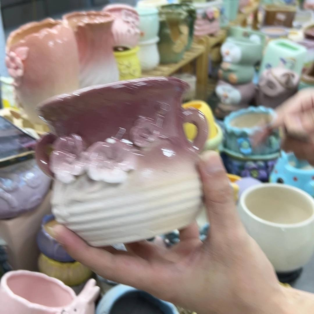 陶瓷20CM以下花盆