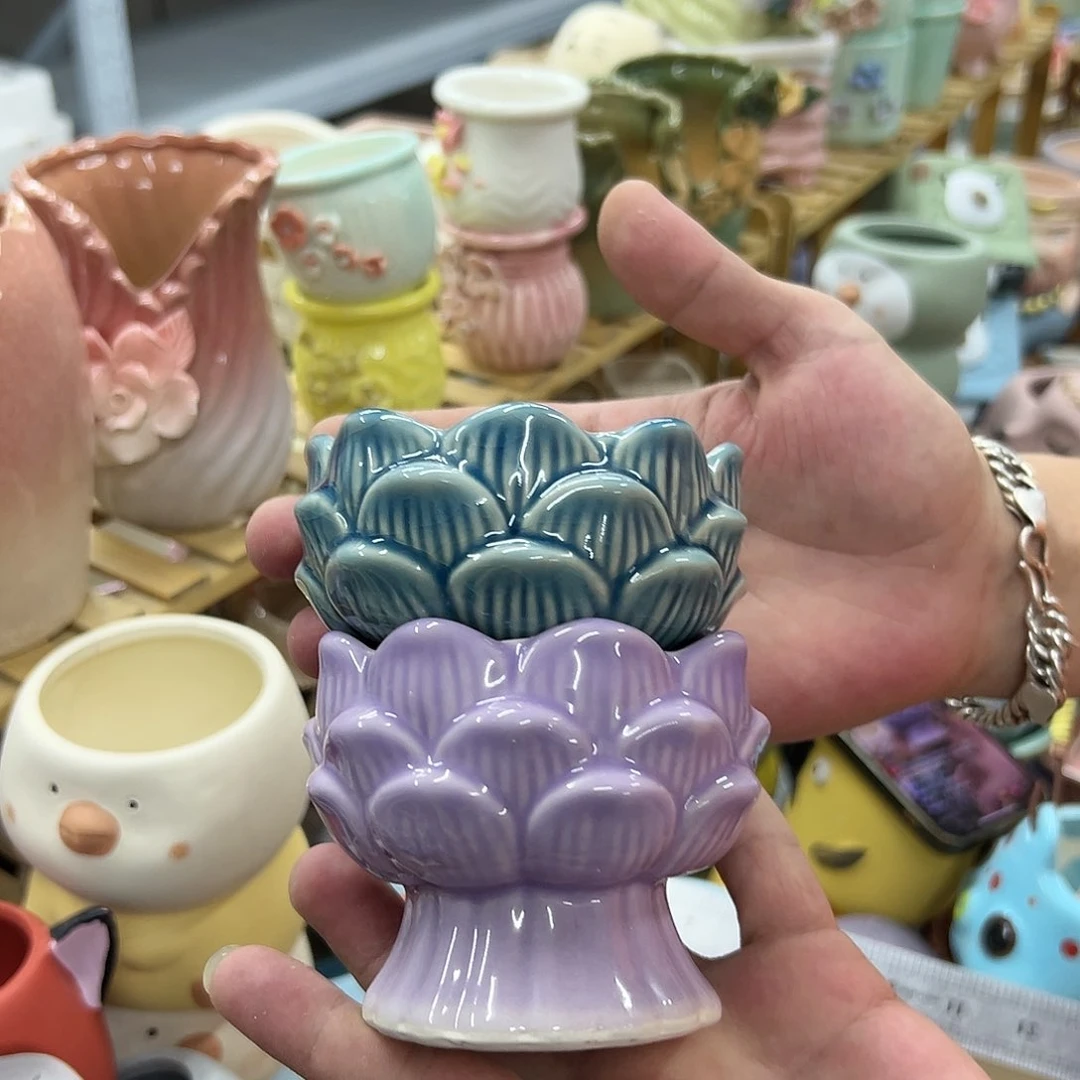 陶瓷20CM以下花盆