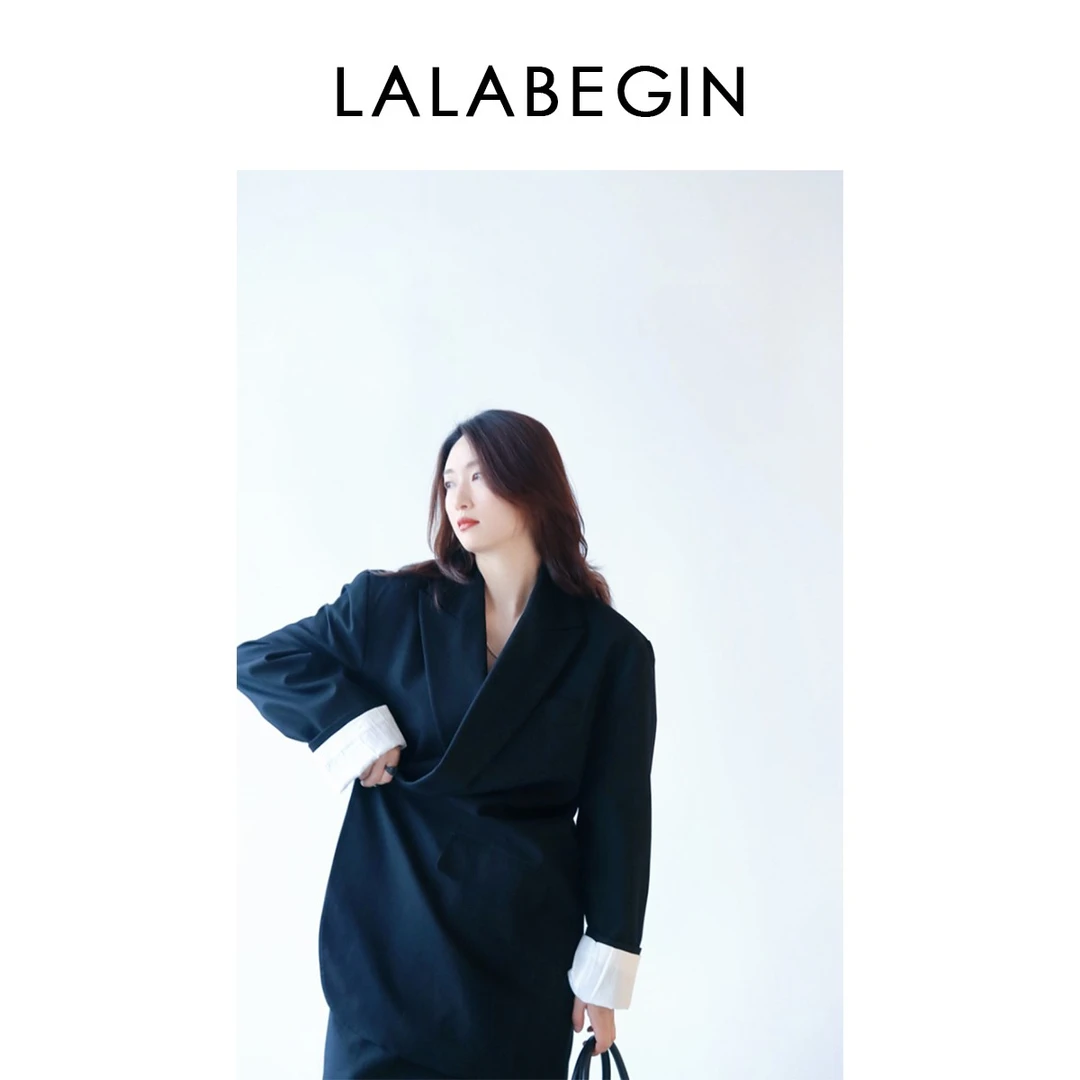 La La Begin黑金石-黑色重工西装