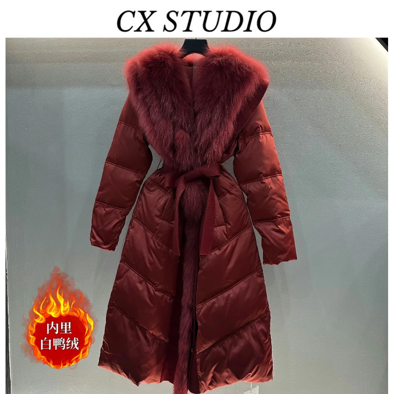 编码41 经典收腰轻奢时尚冬季羽绒服（定制女装）MY920