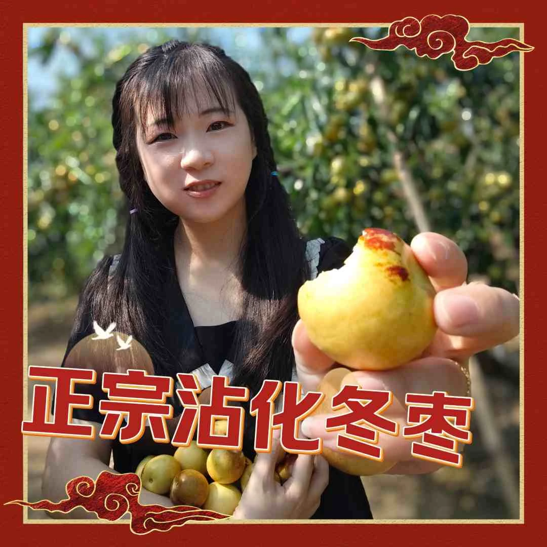 沾化冬枣一代二代精品新鲜水果脆甜水大无渣当季水果3-5斤