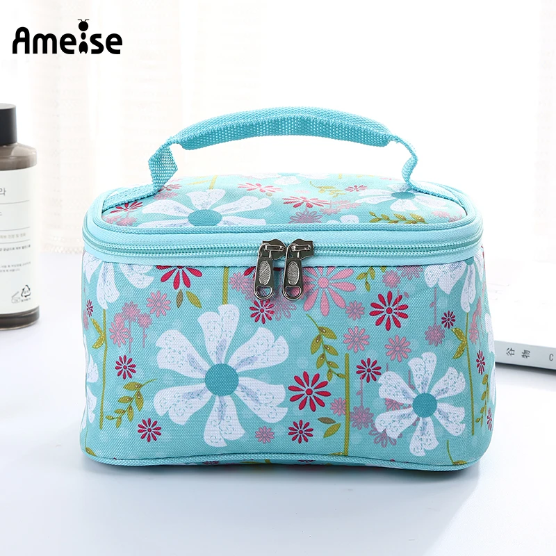 化妆包女保鲜冷藏手提防水化妆品收纳包大容量便携旅行洗漱包袋
