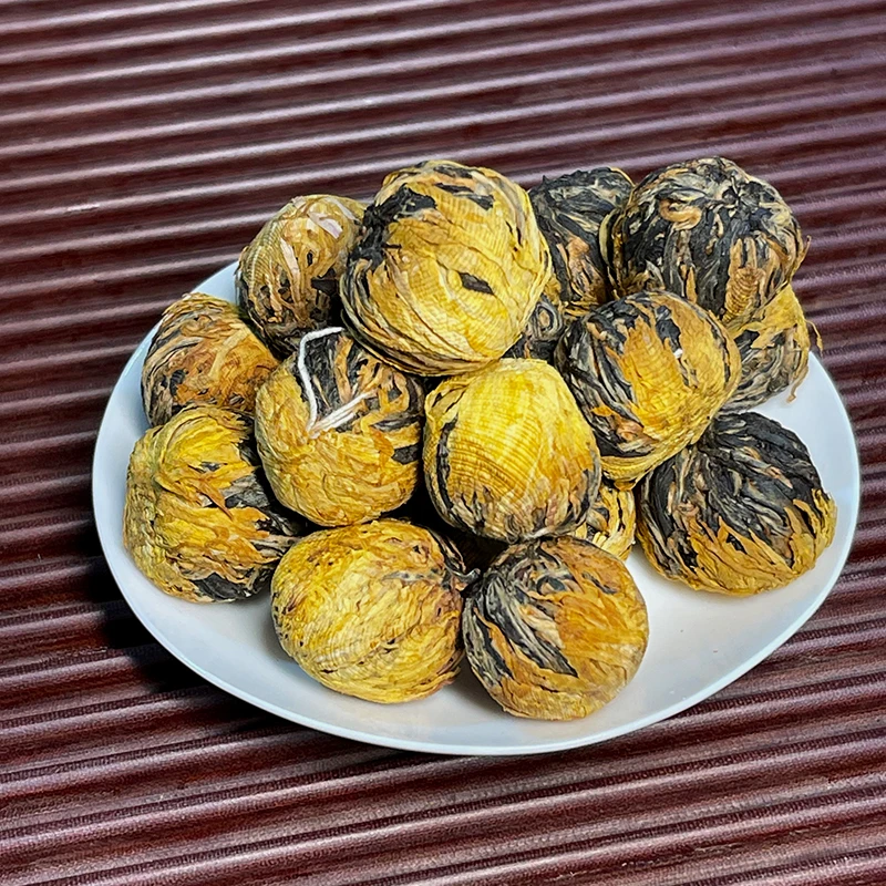 1【好茶精选】云南滇红菊花绣球茶叶