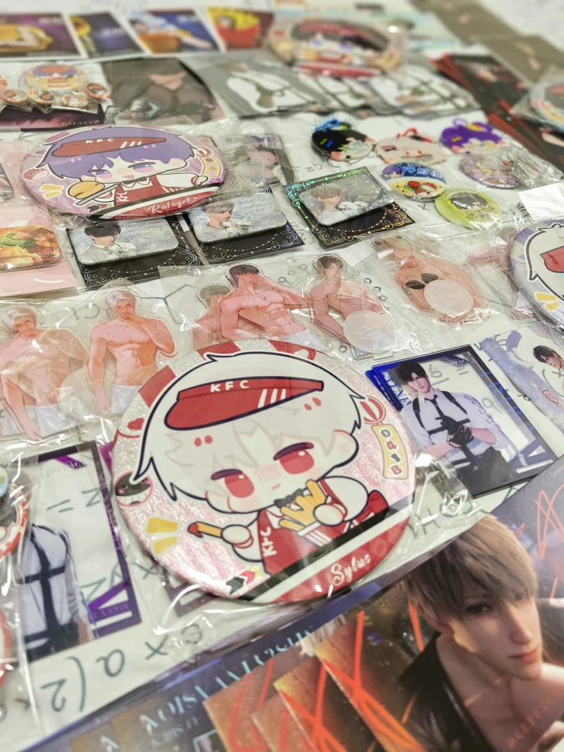 【深空一番赏】数字推推乐 恋与深空吧唧谷子 二创产品