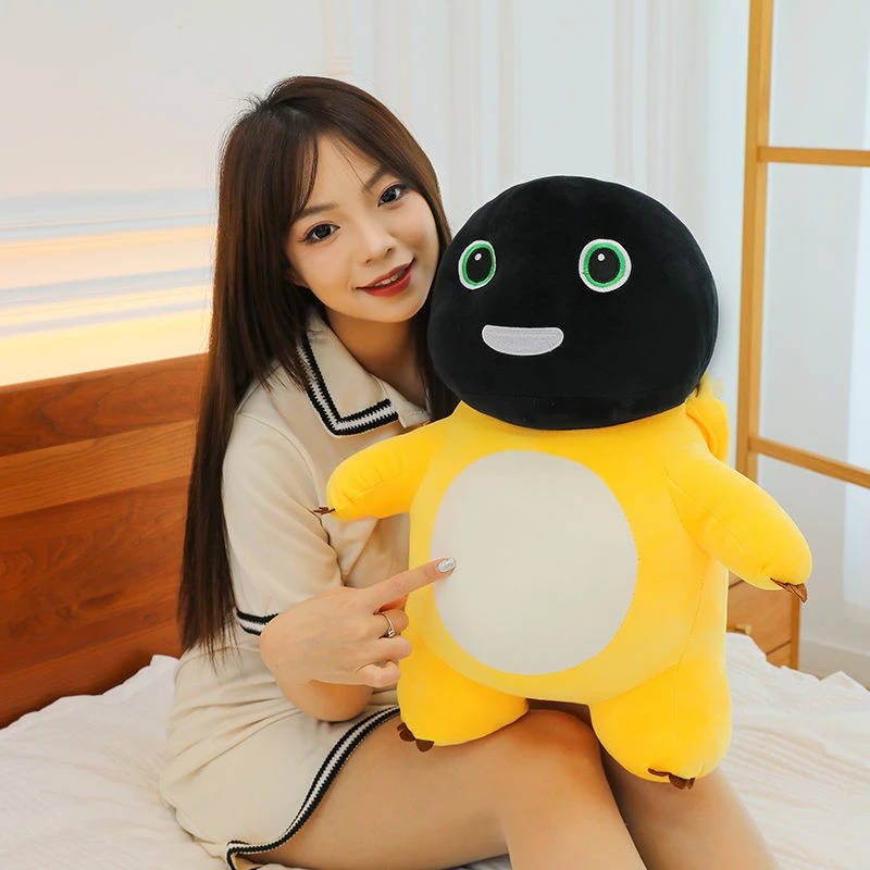 黑脸呲牙小奶龙毛绒玩具可爱恐龙公仔搞笑玩偶生日礼物
