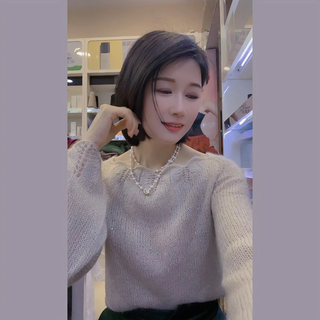 花瓣2  亮片亮丝马海毛透气柔软抗皱手工编织DIY线团