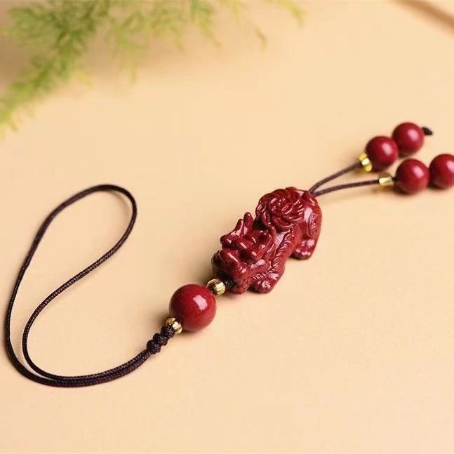 含辰砂工艺品紫金砂手机挂坠钥匙挂十几款供你选择