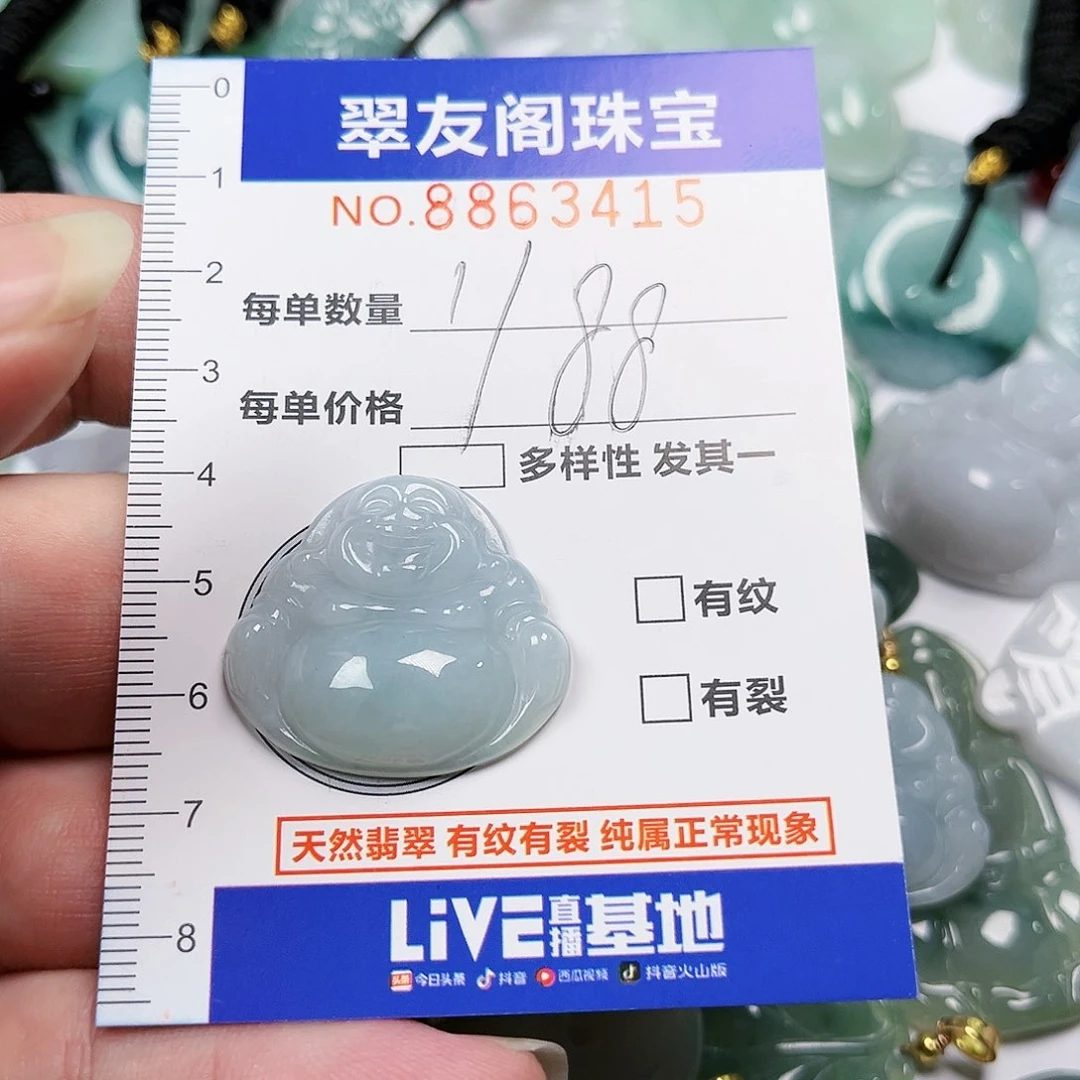翡翠吊坠(不含链)未镶嵌X****B