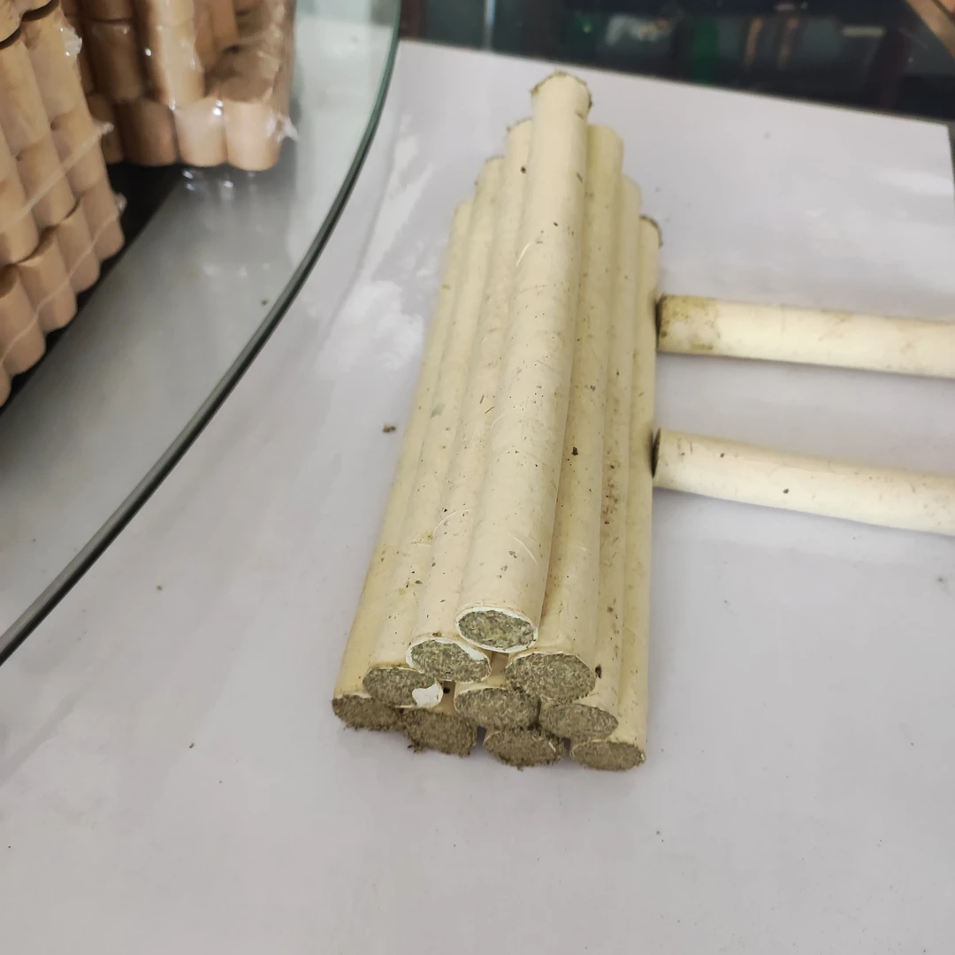 蕲艾1.8*20厘米 野生二陈年正品石墨艾条特级艾叶提绒《量大可讲价