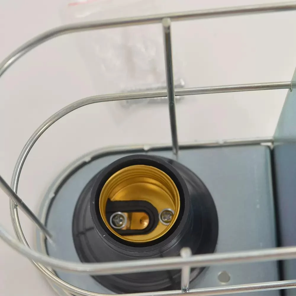 电梯井道照明灯电梯井道灯 PB175 检修壁灯螺口E27铁框架灯座