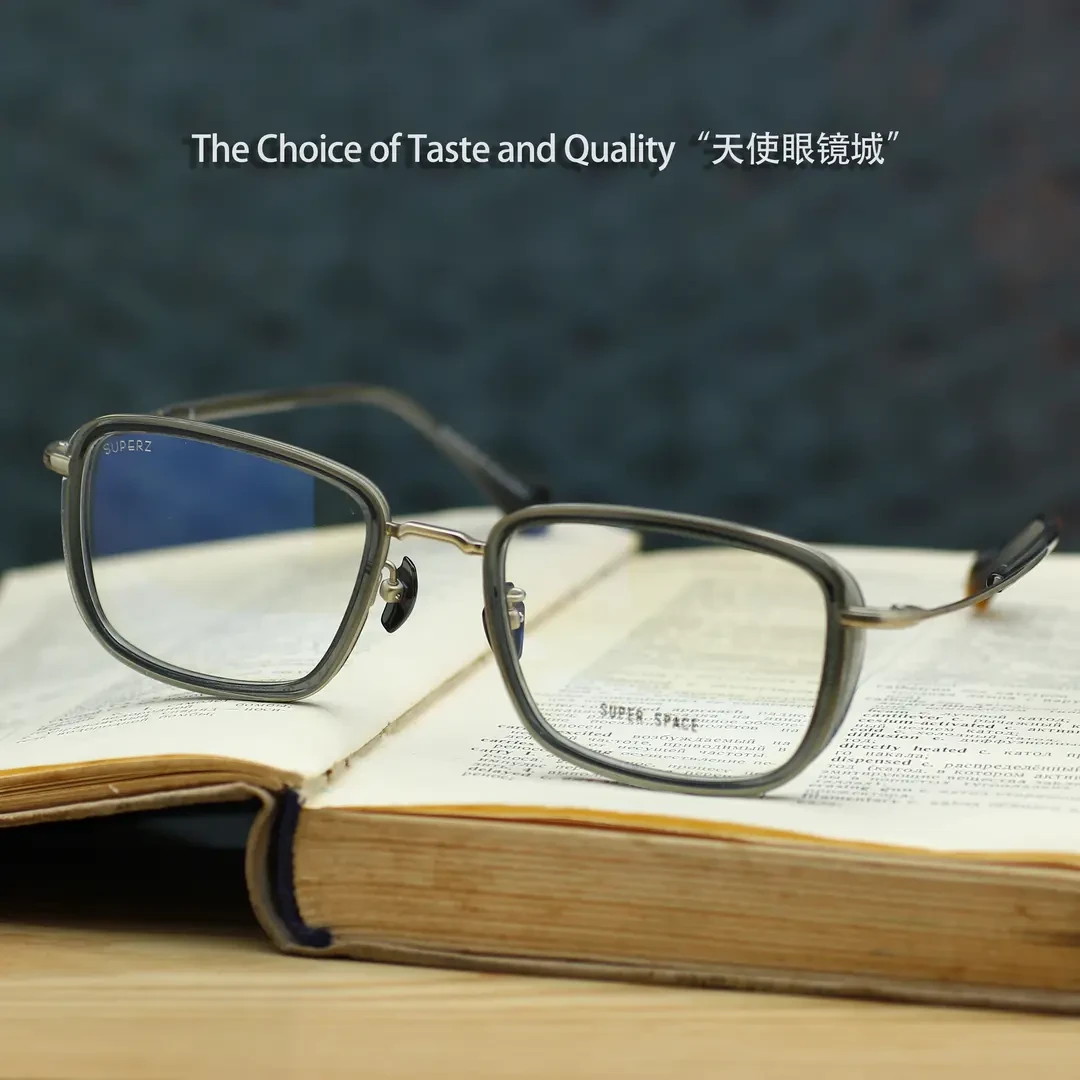 天使眼镜城SUPER SPACE 1011坦途 超级空间专为大脸设计的眼镜框