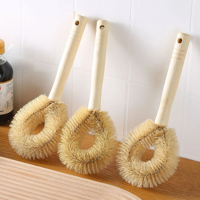 刷锅神器洗锅刷子家用厨房清洁去污不沾油长柄纤维不伤锅刷碗炊帚