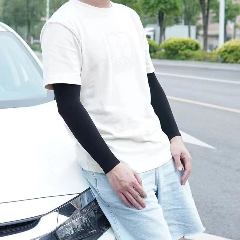 耐脏洋气夏季防晒冰袖防紫外线男女冰丝袖套透气手臂袖护臂袖防晒