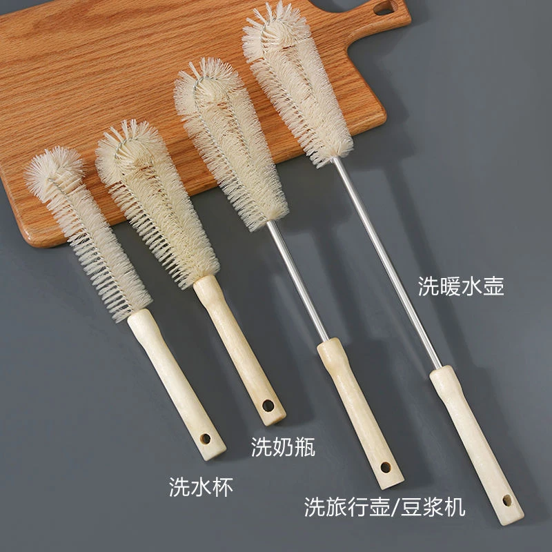 加长柄刷子奶瓶刷暖壶水桶刷子纯净水桶刷清洗杯刷硬毛刷杯子神器
