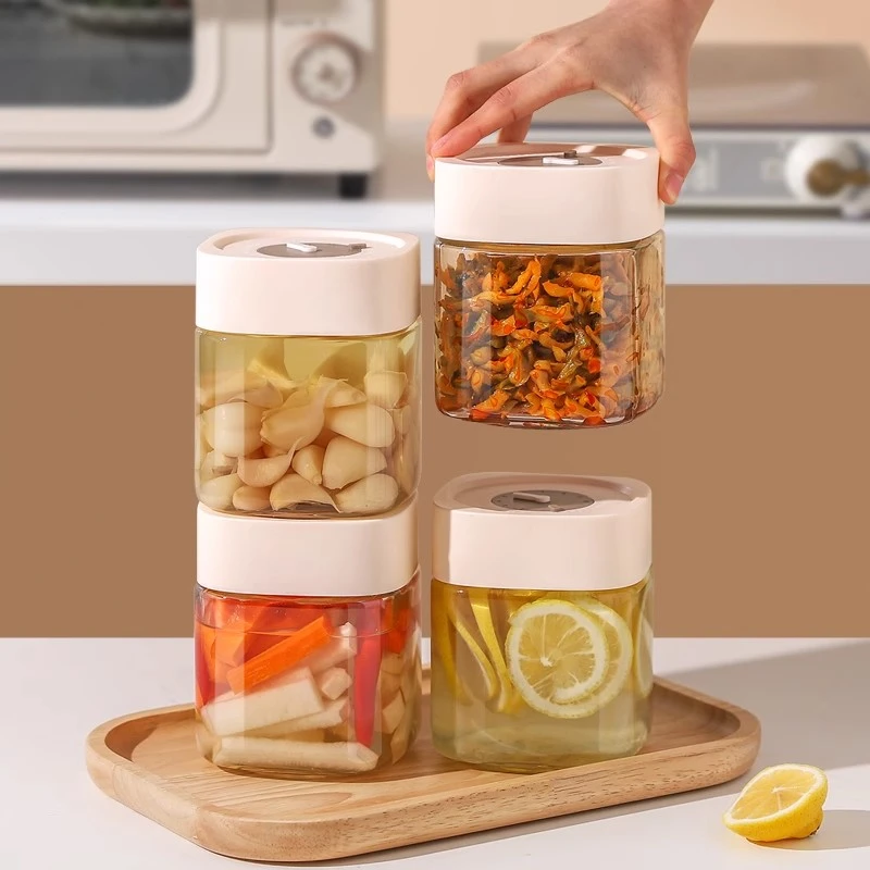 川岛屋密封罐玻璃瓶食品级白糖泡菜腌咸菜罐泡酒蜂蜜储存储物罐子