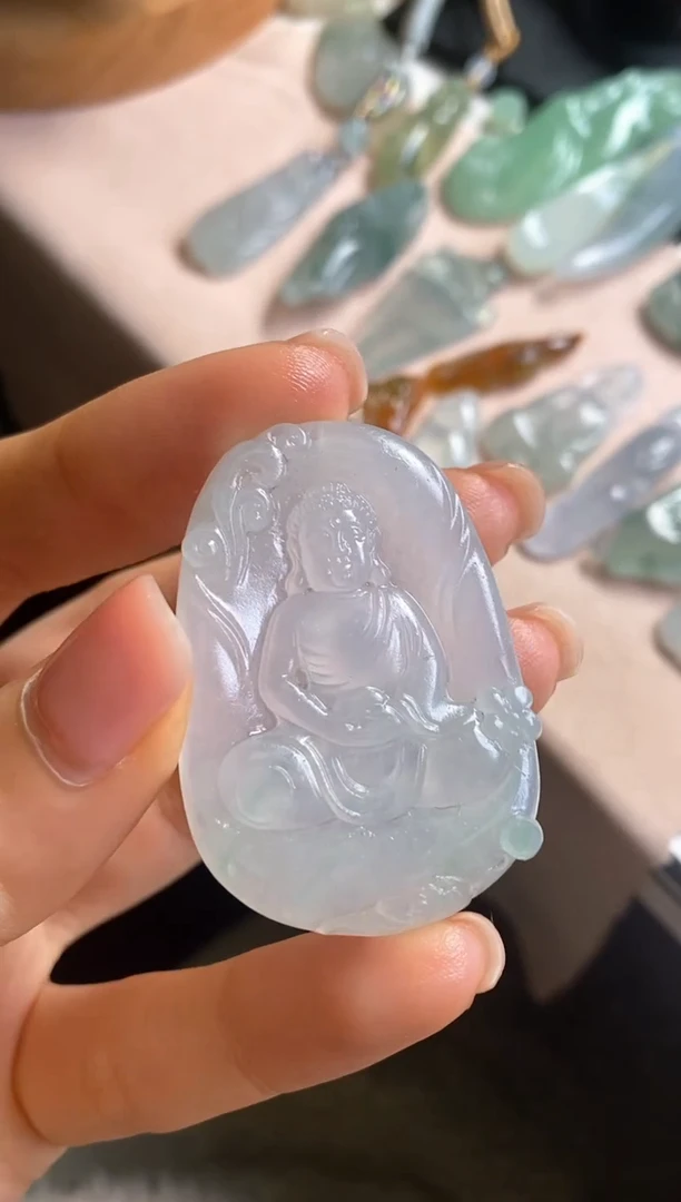 【闪购商品】定制翡翠未镶嵌大日如来
