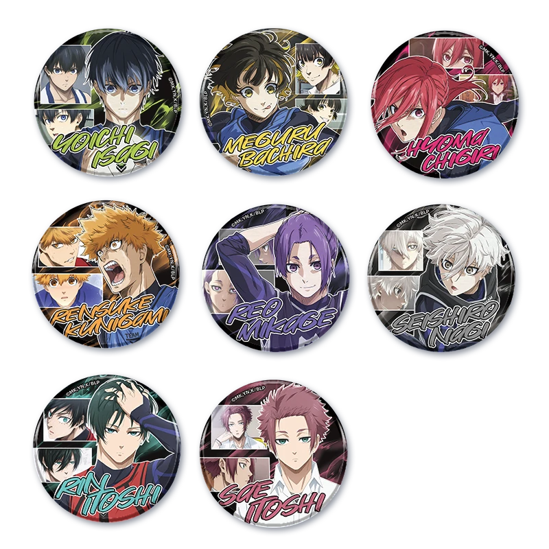 【拆盒】蓝色监狱 蓝锁 樱漫书店 透卡摆件徽章【盲盒】III