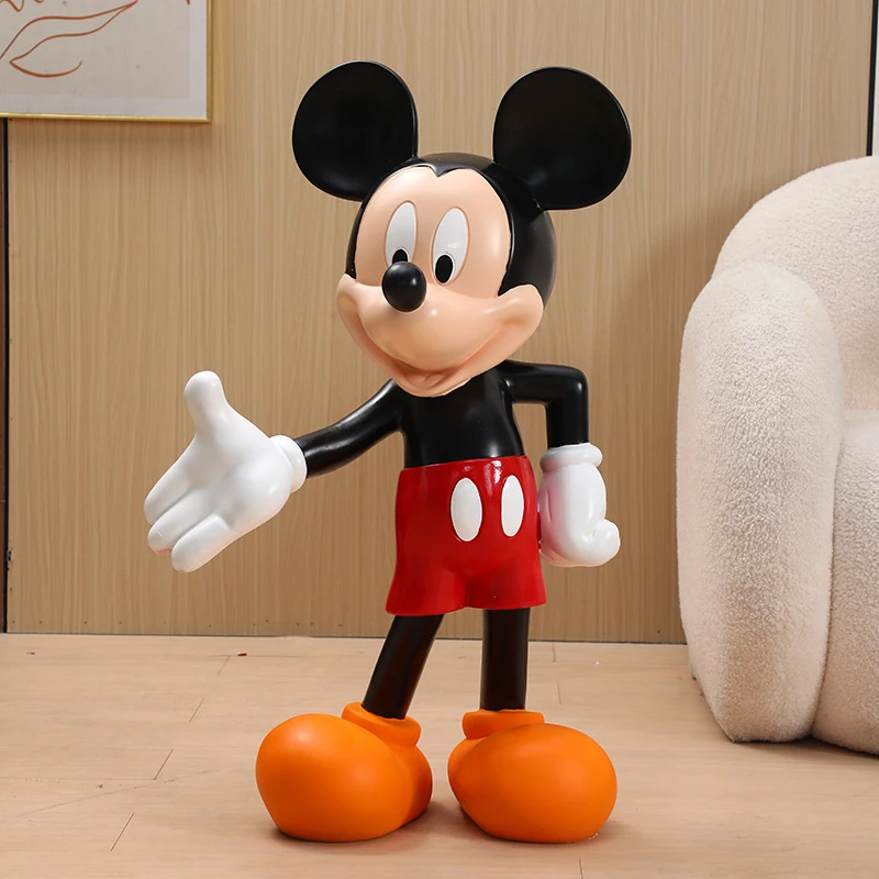 大件轻奢客厅落地大号米奇装饰开业潮玩礼物用品电视柜装饰品摆件