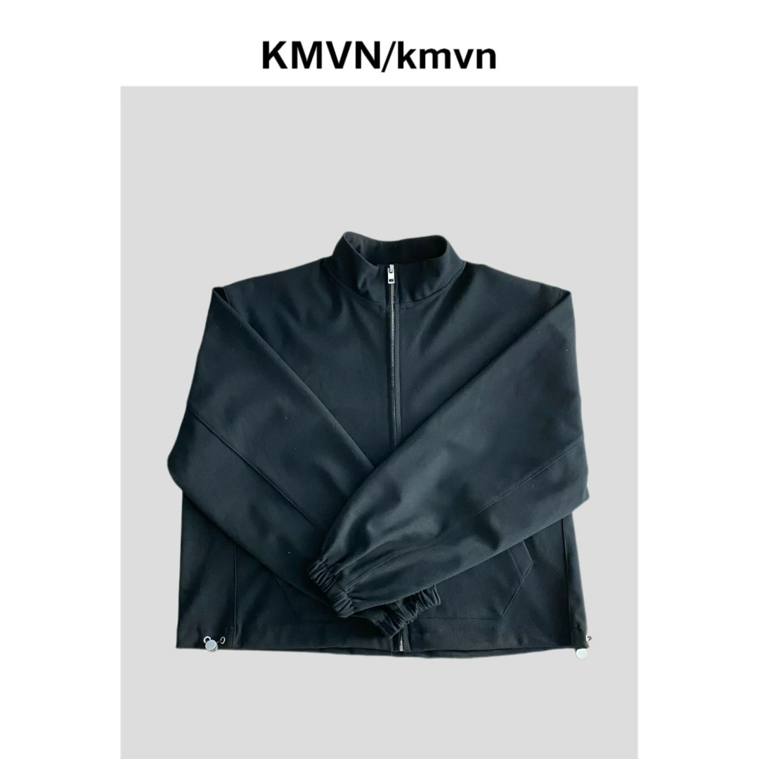 kmvn/kmvn【黑泥夹克】纯色全拉链夹克外套 男女同款