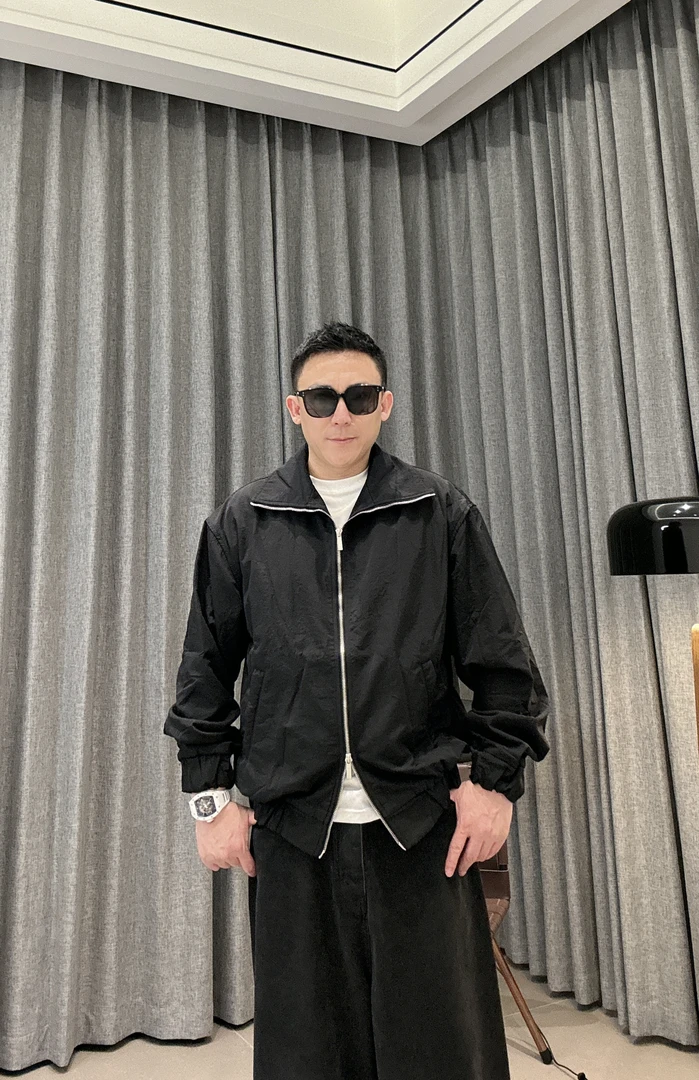 kmvn/kmvn【双层夹克】2024年秋冬款日系尼龙休闲立领 男女同款夹克