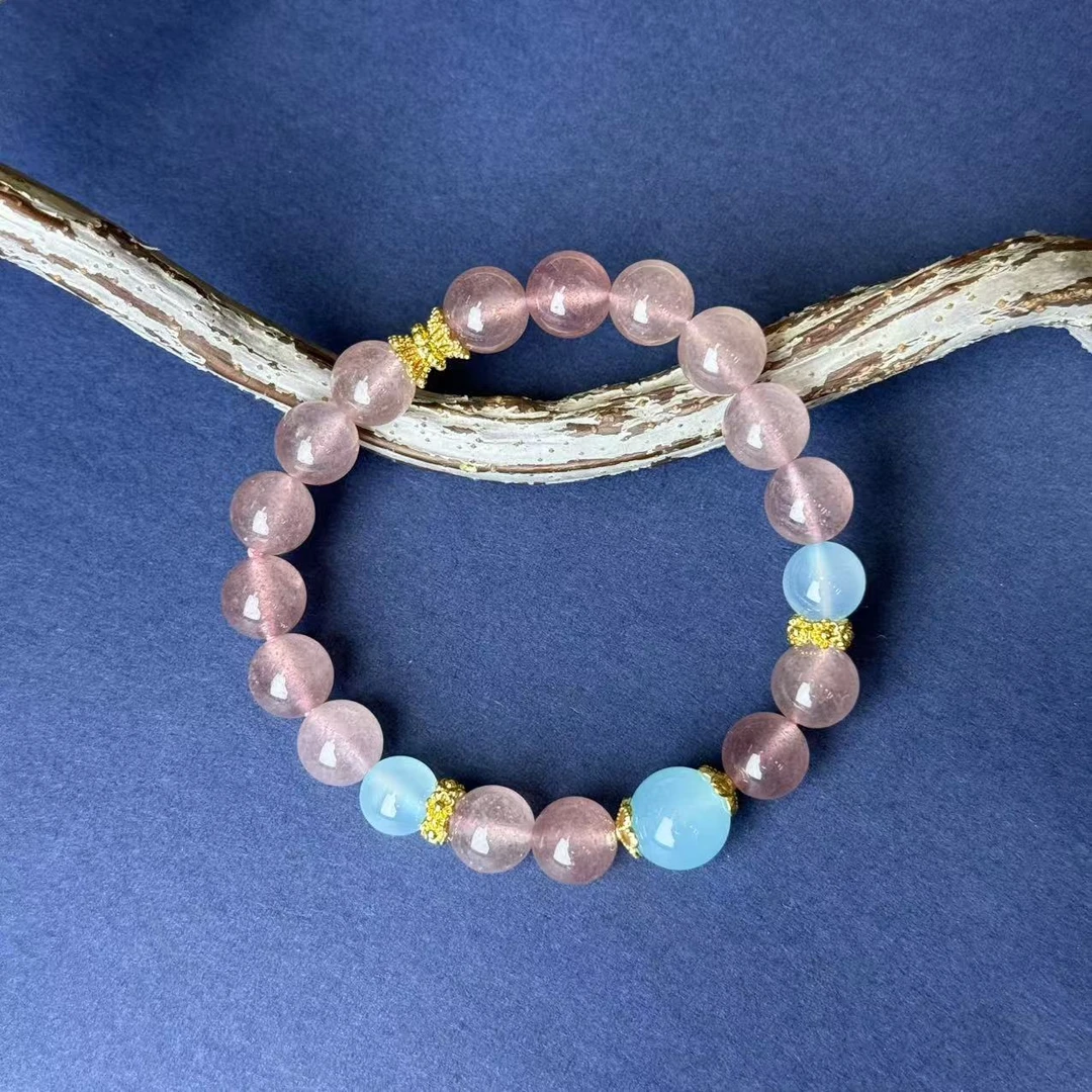 高定珠宝草莓晶珠珠手链-s1044