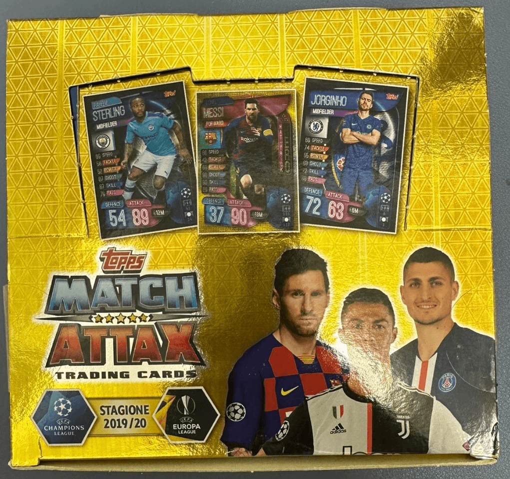 2019/20 topps 欧冠游戏卡盲盒 寻找气泡折 星星折射 mvp特卡