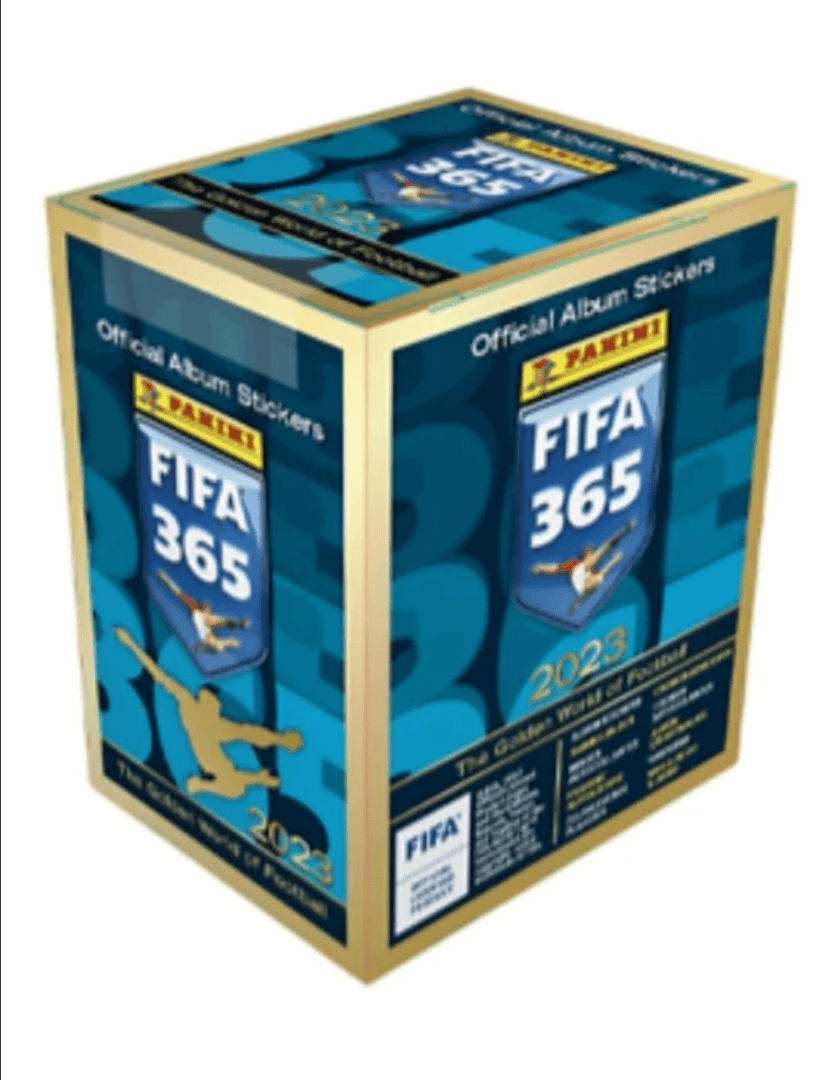 Panini 2023 FIFA365 贴纸盲盒 梅西 C罗 哈兰德 姆巴佩