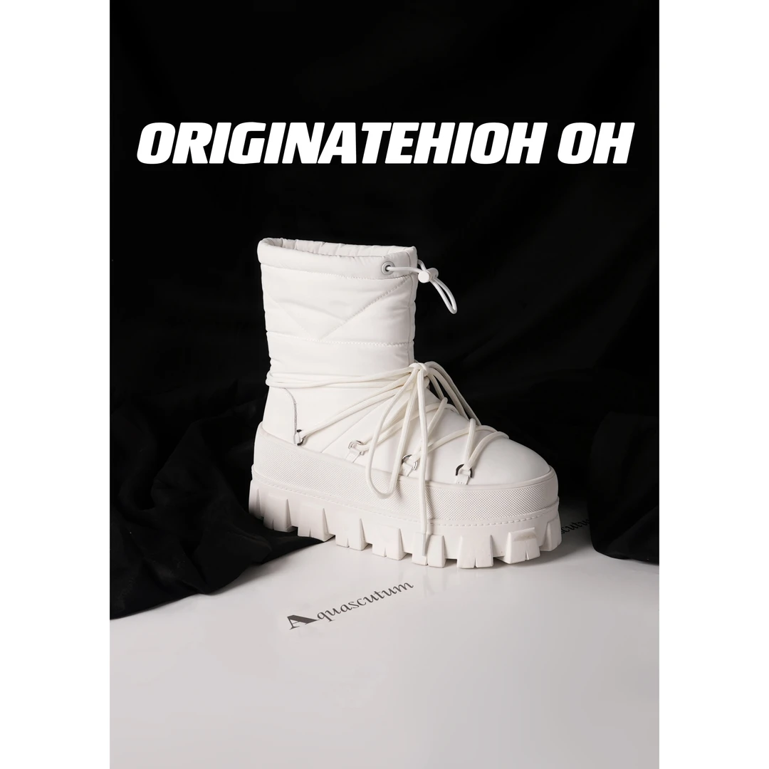 ORIGINATEHIGHOH 设计师款百搭时尚雪地靴 W5270