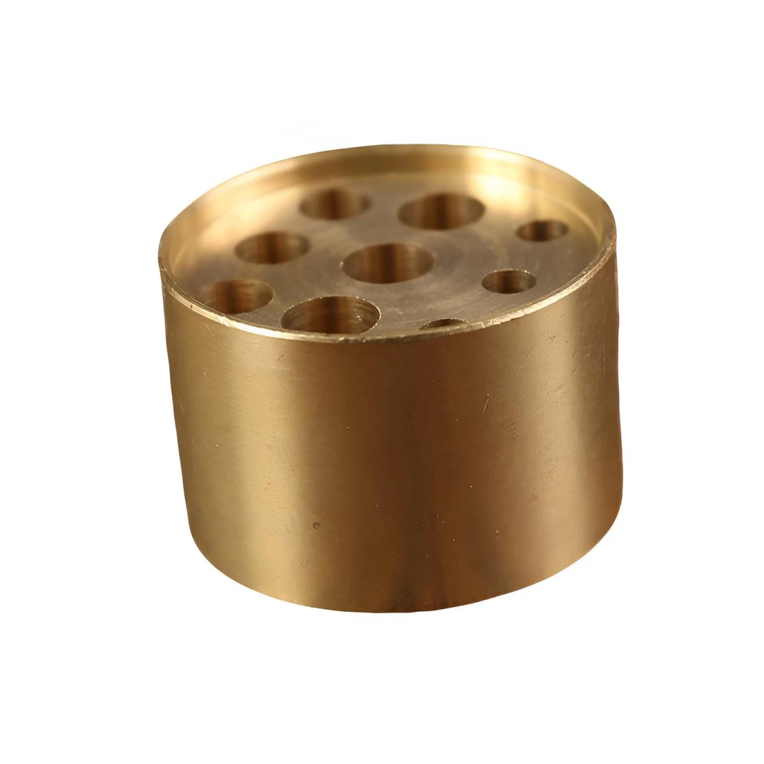 精选黄铜大小九孔香插香炉香熏香炉香托家用