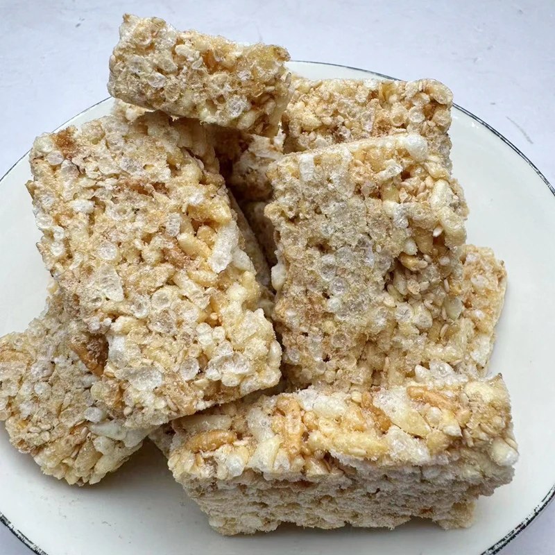 300g/袋阴米米子糖湖北荆州特产黄豆酥手工传统小吃80/90年代回忆