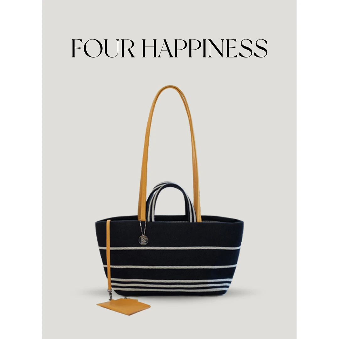 四喜手工·【海边的曼彻斯特】牛仔·变色树膏植鞣皮托特沙滩包H16