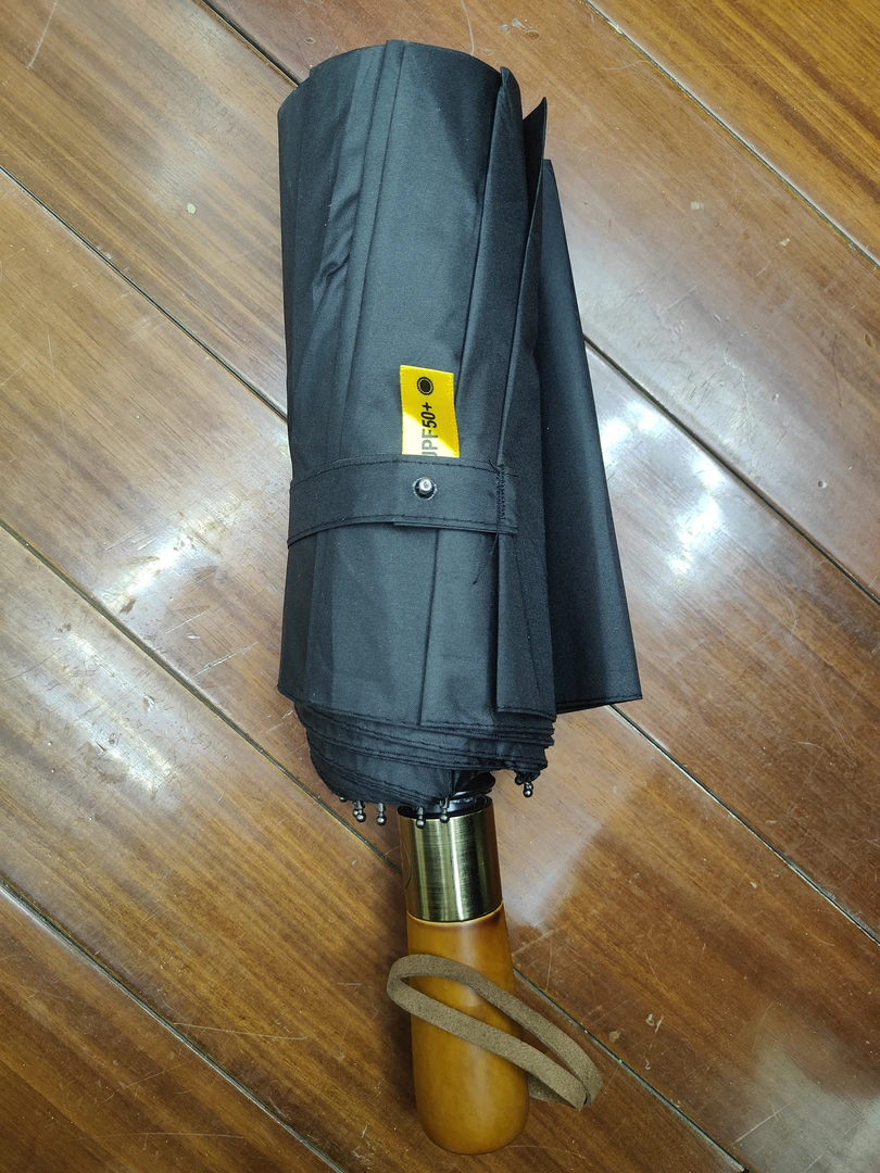 复古折叠半自动雨伞太阳伞防嗮伞