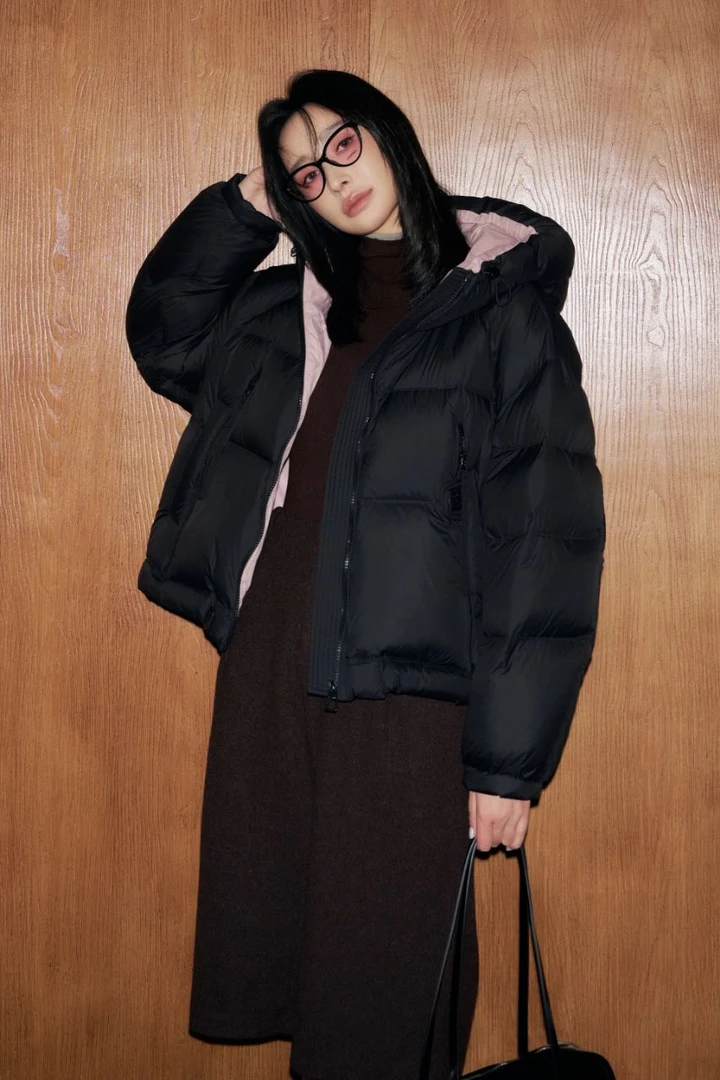 【语十琪】8827#90绒子小个子m标短款羽绒服