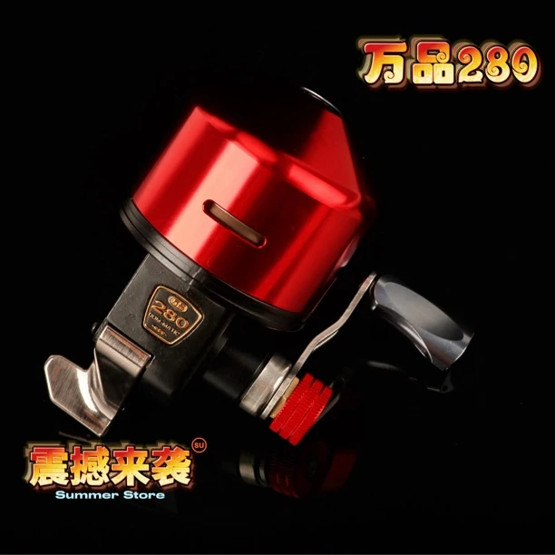【新品】万品280全金属渔轮，大容量，不卡线，