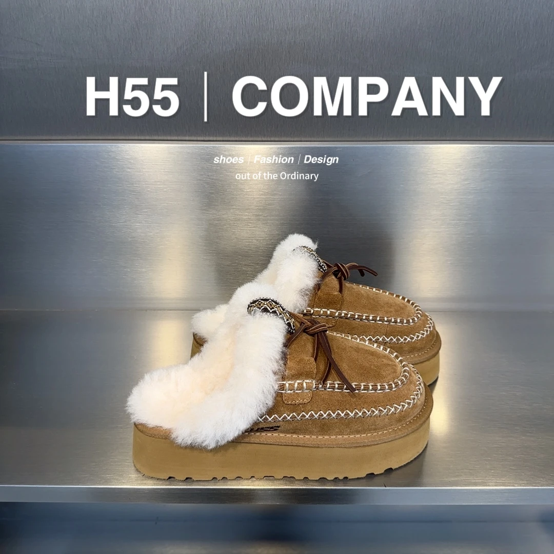 【YQ shopqian专属】H55-阿尔派｜半拖｜雪地靴28-2033