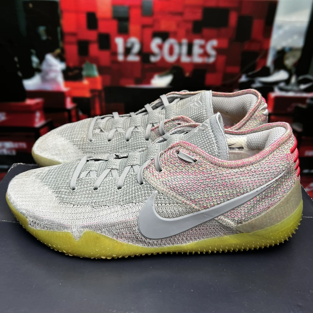 45码/公价2889/Nike Kobe AD Nxt 360 React 球鞋 灰绿