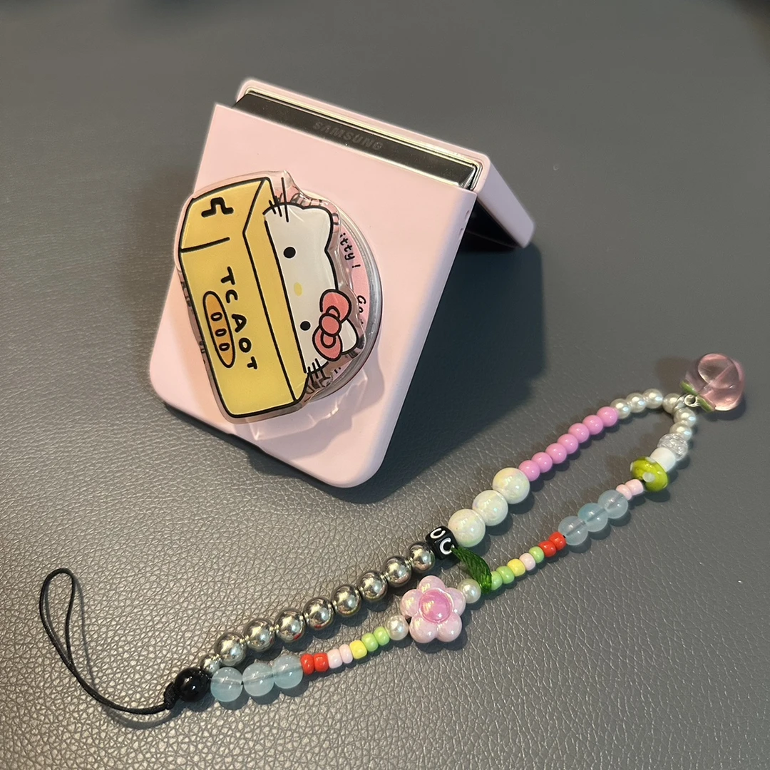 浅粉色磁吸适用华为pocket2艺术定制版手机壳三星zflip56折叠新款