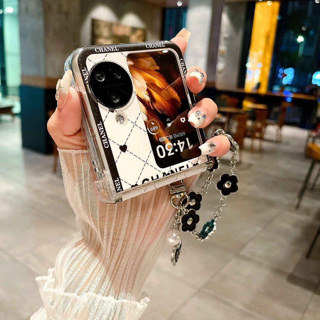 适用oppofindn3flip手机壳折叠屏女新款OPPOFindN2Flip时尚简约