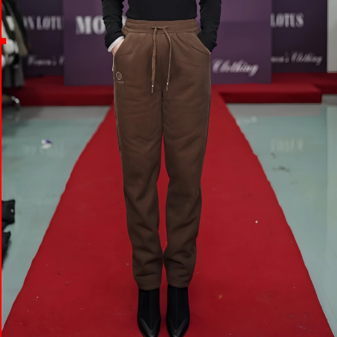 2024冬季时尚百搭加绒休闲裤 5506