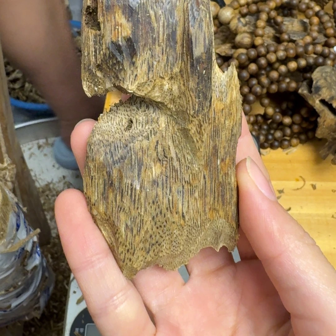 沉香白棋品种块料23克