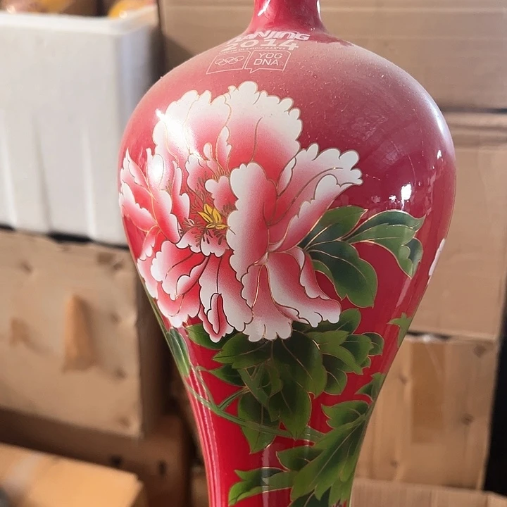 微瑕醴陵釉下五彩瓷器
